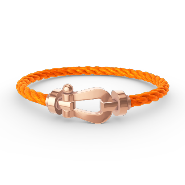 [GALE]FORCE LARGE HORSESHOE NO DIAMOND BRACELET ROSE GOLD