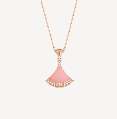 [GALE]DREAM NECKLACE PINK OPAL