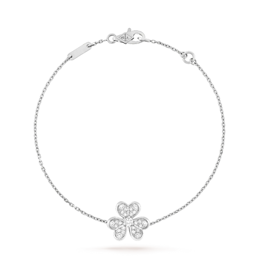 [GALE]FRIVOLE SILVER FLOWER DIAMOND BRACELET