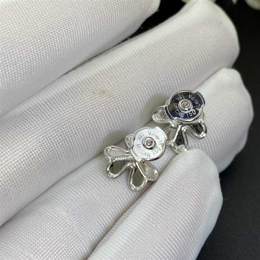 [GALE]FRIVOLE MINI SILVER FLOWER EARRINGS