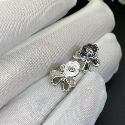 [GALE]FRIVOLE MINI SILVER FLOWER EARRINGS