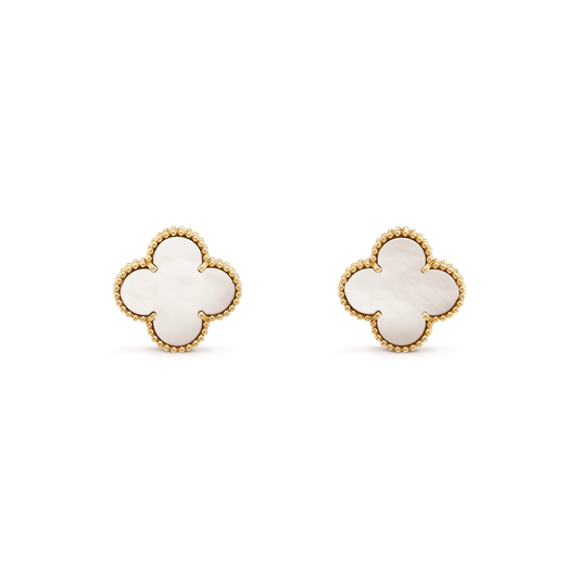[GALE]CLOVER MINI GOLD EARRINGS