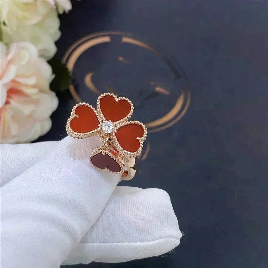 [GALE]SWEET CLOVER CARNELIAN RING