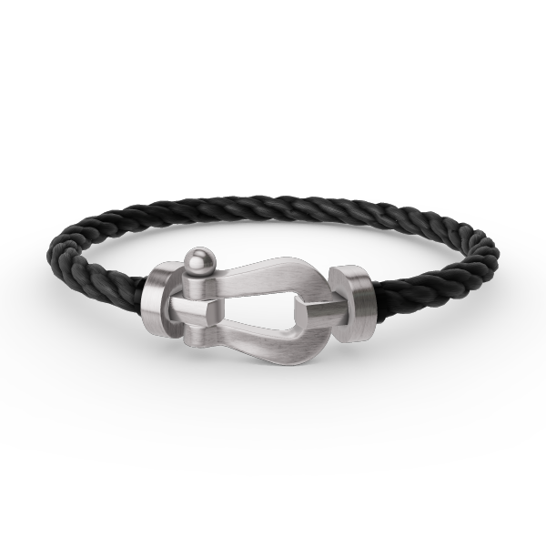 [GALE]FORCE LARGE HORSESHOE NO DIAMOND BRACELET SILVER