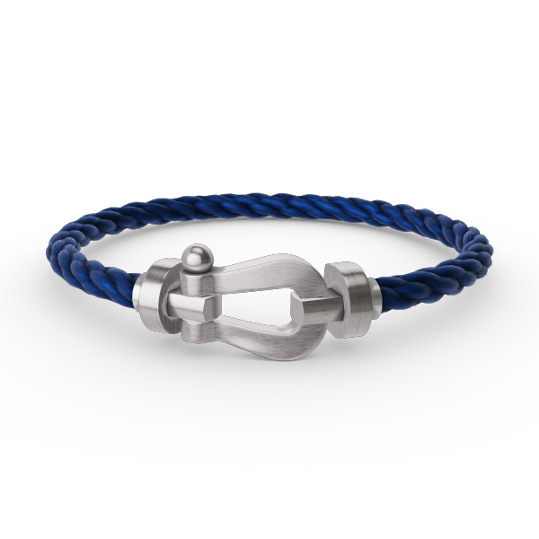 [GALE]FORCE LARGE HORSESHOE NO DIAMOND BRACELET SILVER